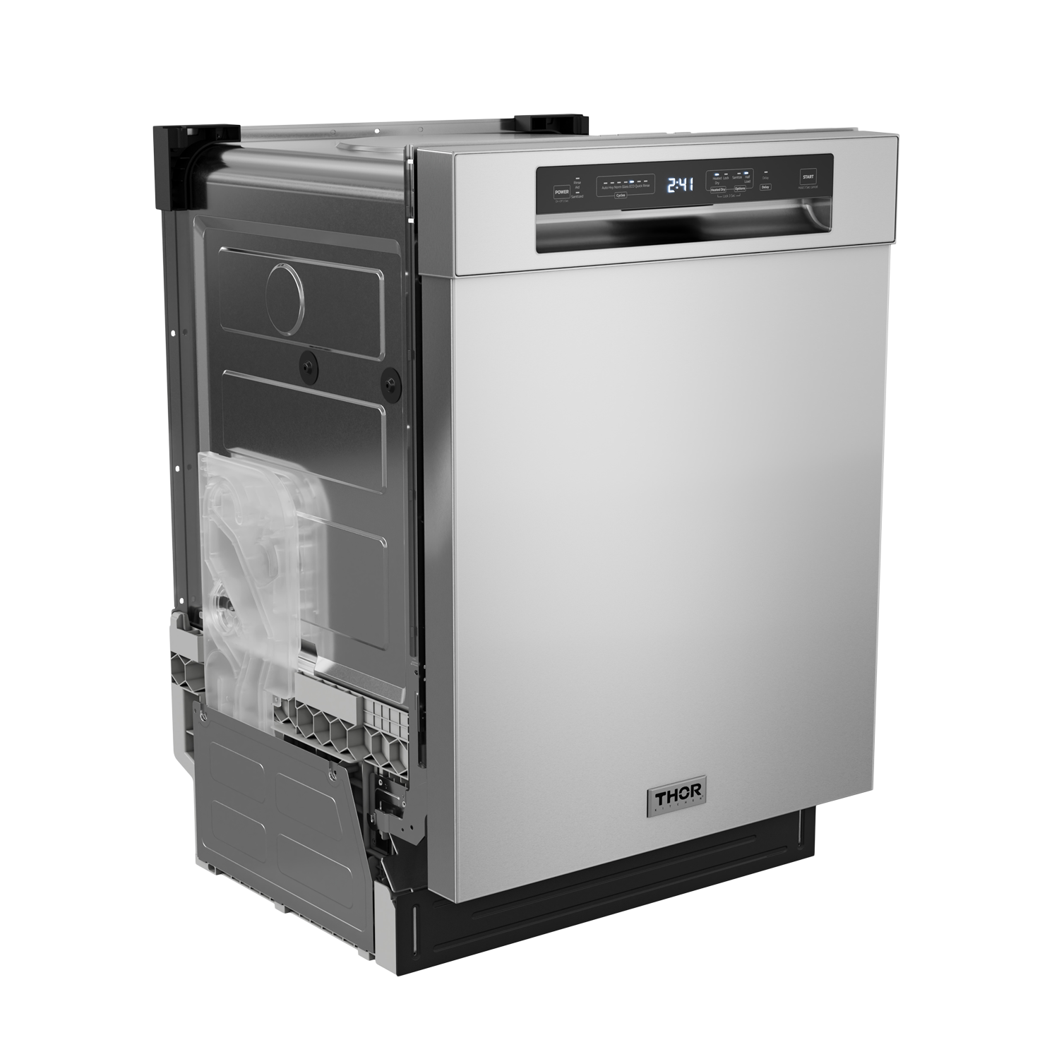 Thor Kitchen 24 Inch Built-in Dishwasher in Stainless Steel - Model ADW24PF-R (Renewed)