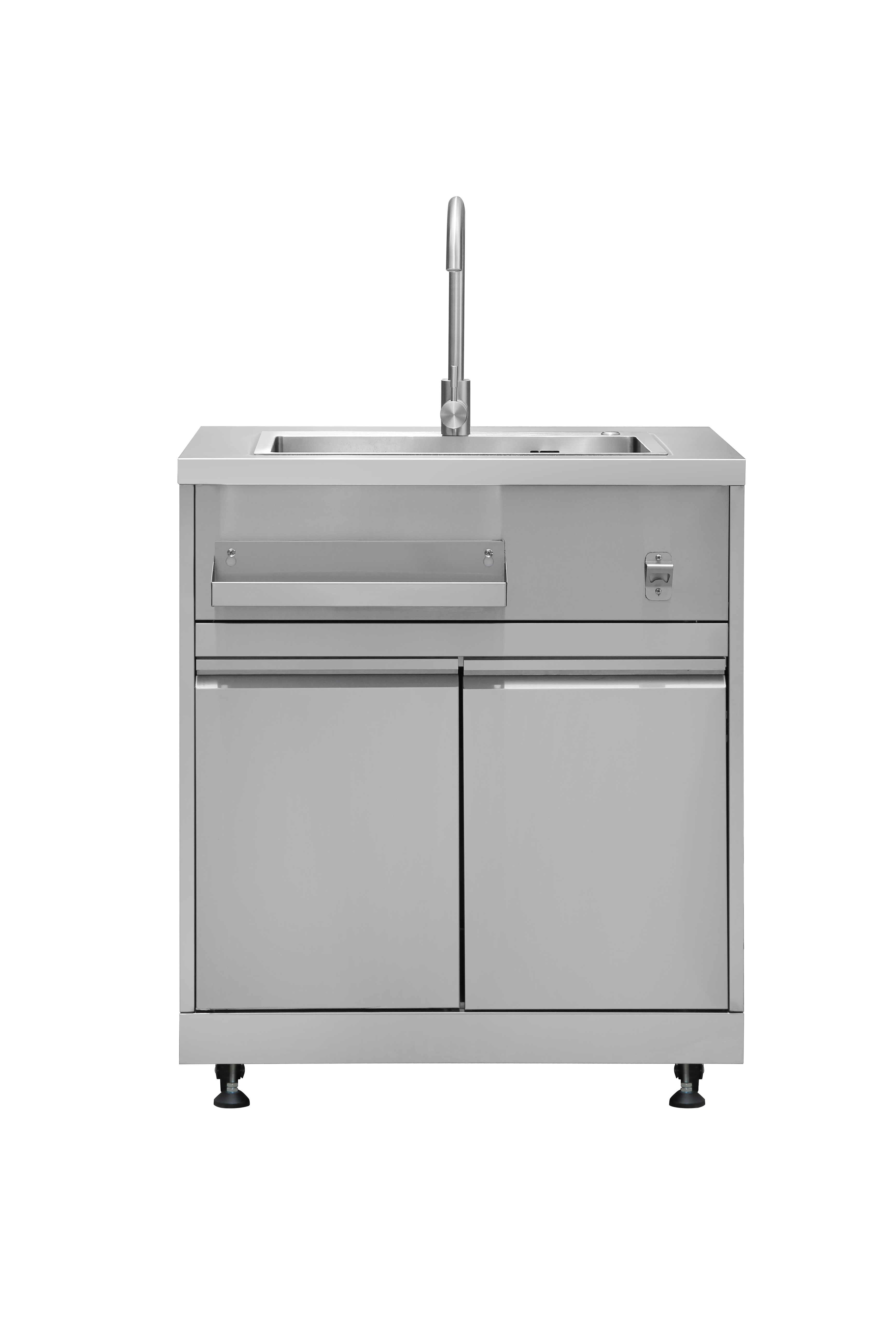 Thor Kitchen Outdoor Kitchen Sink Cabinet in Stainless Steel - Model MK01SS304-R (Renewed)
