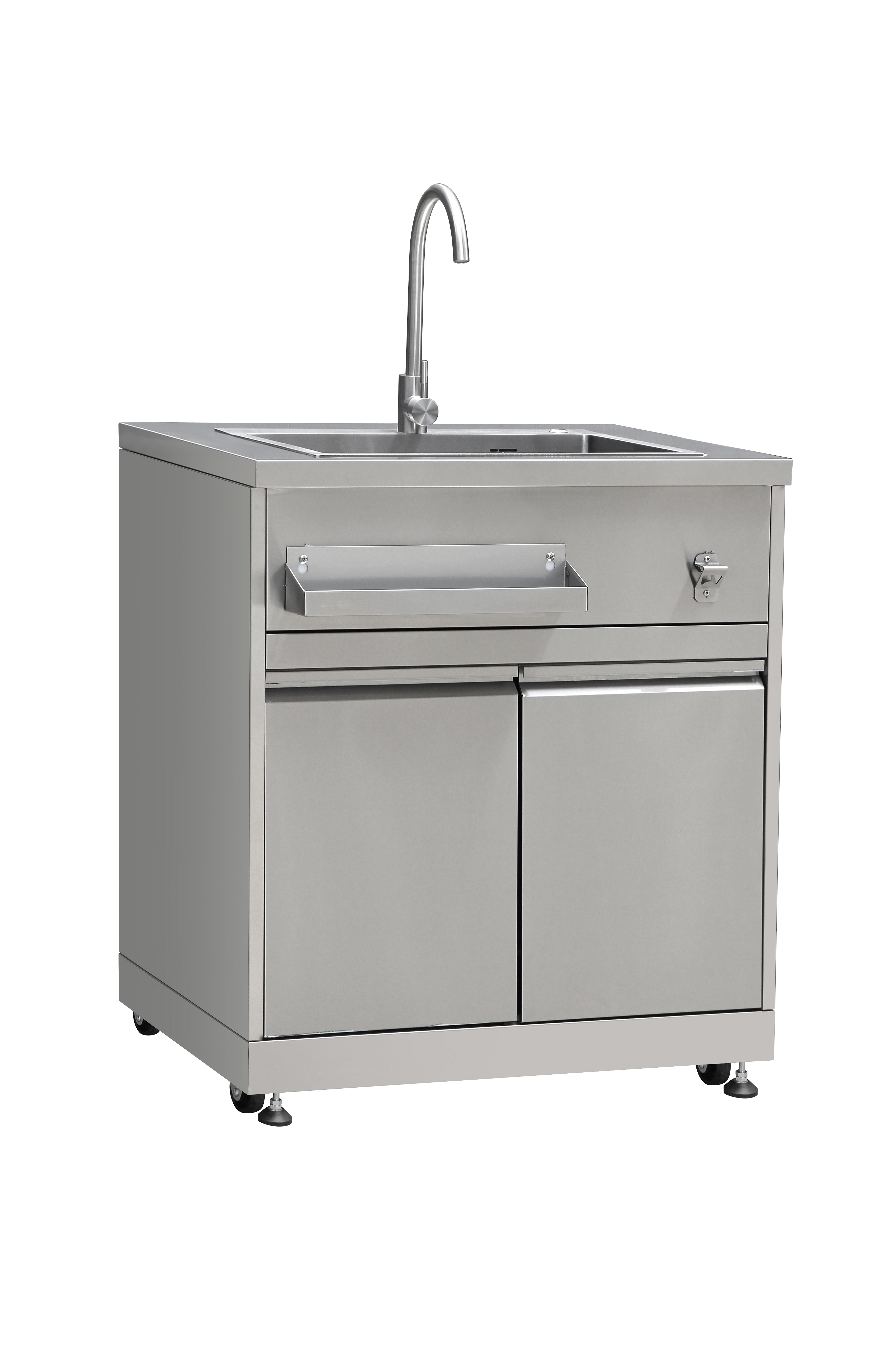 Thor Kitchen Outdoor Kitchen Sink Cabinet in Stainless Steel - Model MK01SS304-R (Renewed)