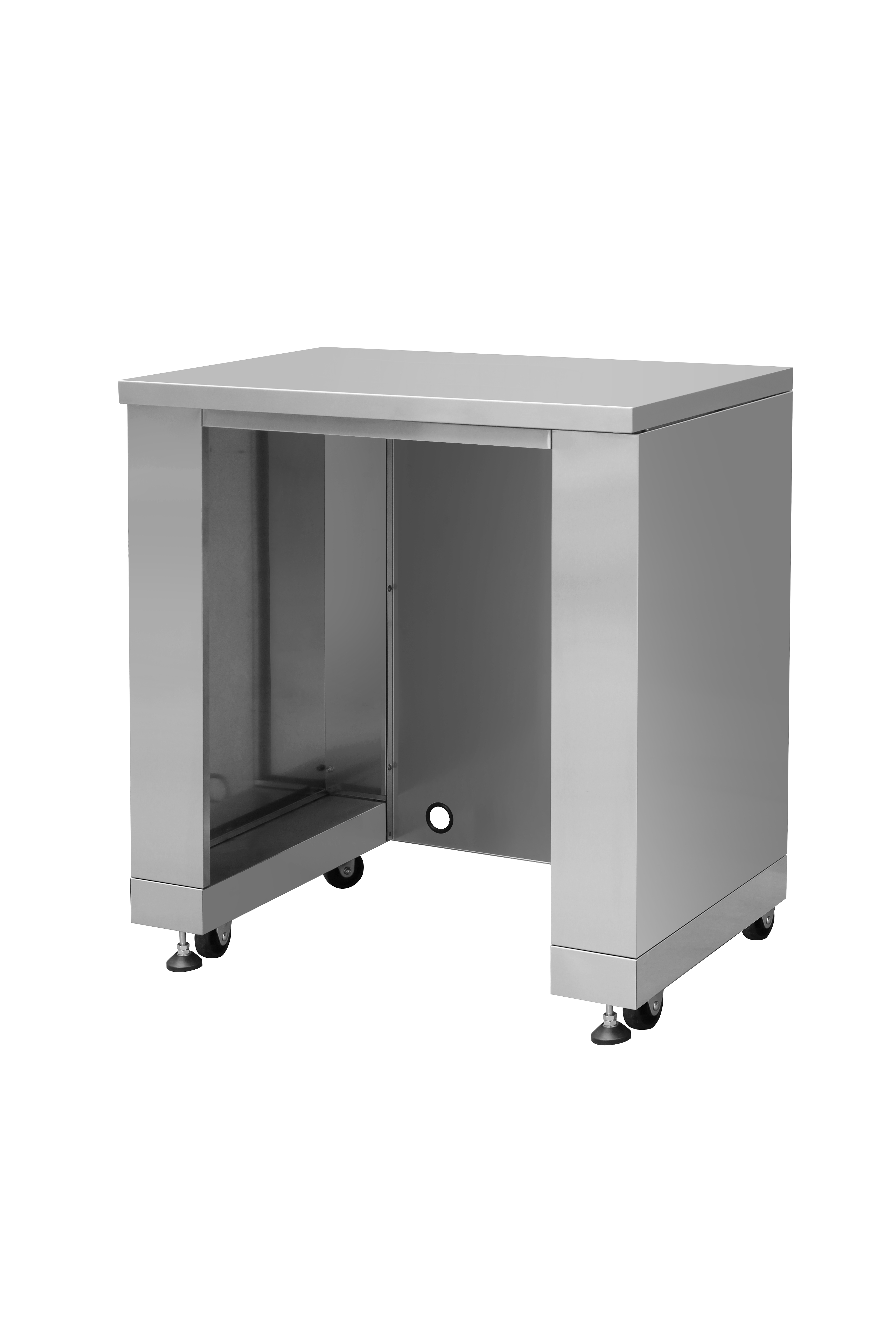 Thor Kitchen Outdoor Kitchen Refrigerator Cabinet in Stainless Steel - Model MK02SS304-R (Renewed)