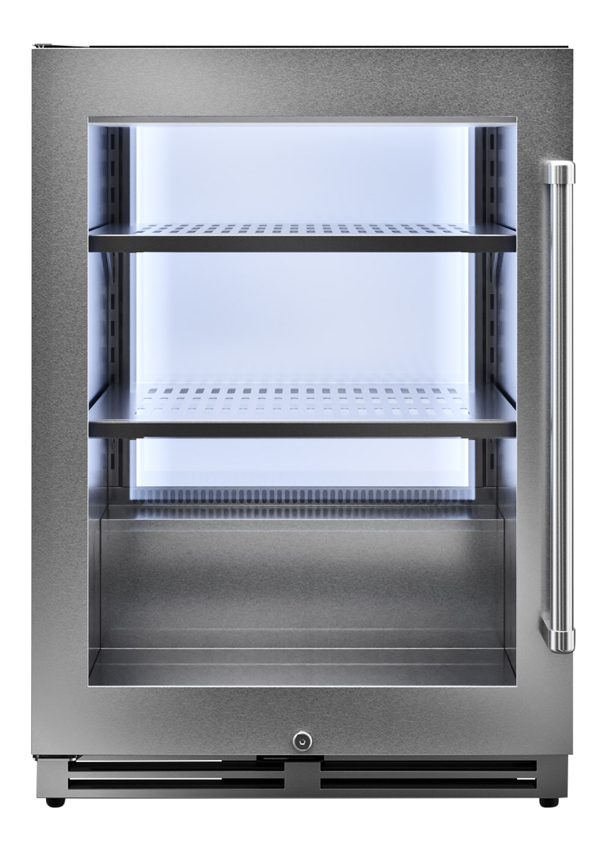 Thor Kitchen 24-Inch Professional Undercounter Beverage Cooler - Model TBR24U-LH