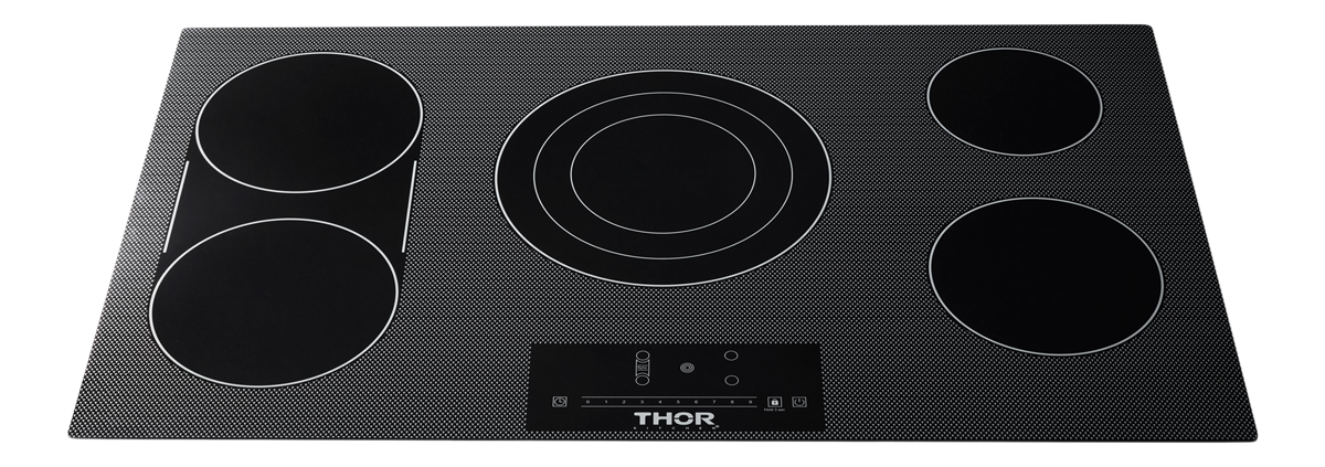 Thor Kitchen 36 Inch Professional Electric Cooktop - Model TEC36-R (Renewed)