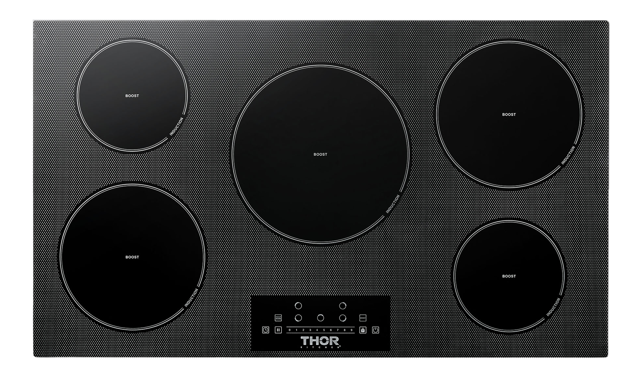 Thor Kitchen 36 Inch Built-In Induction Cooktop - Model TIH36-R (Renewed)