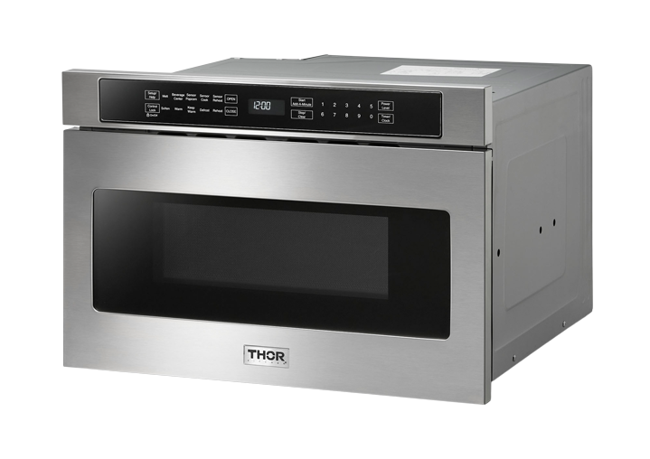 Thor Kitchen 24 Inch Microwave Drawer - Model TMD2401-R (Renewed)