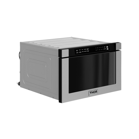 Thor Kitchen 24-inch Built-in Microwave Drawer - Model TMD2402-R (Renewed)