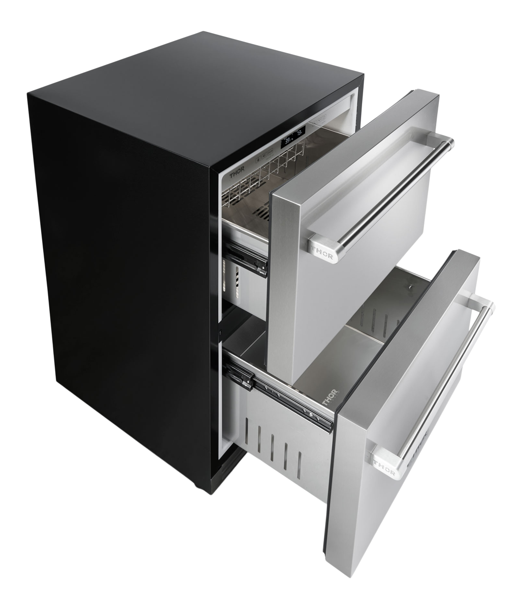 24 Inch Indoor Outdoor Refrigerator Drawer - Model TRF24U