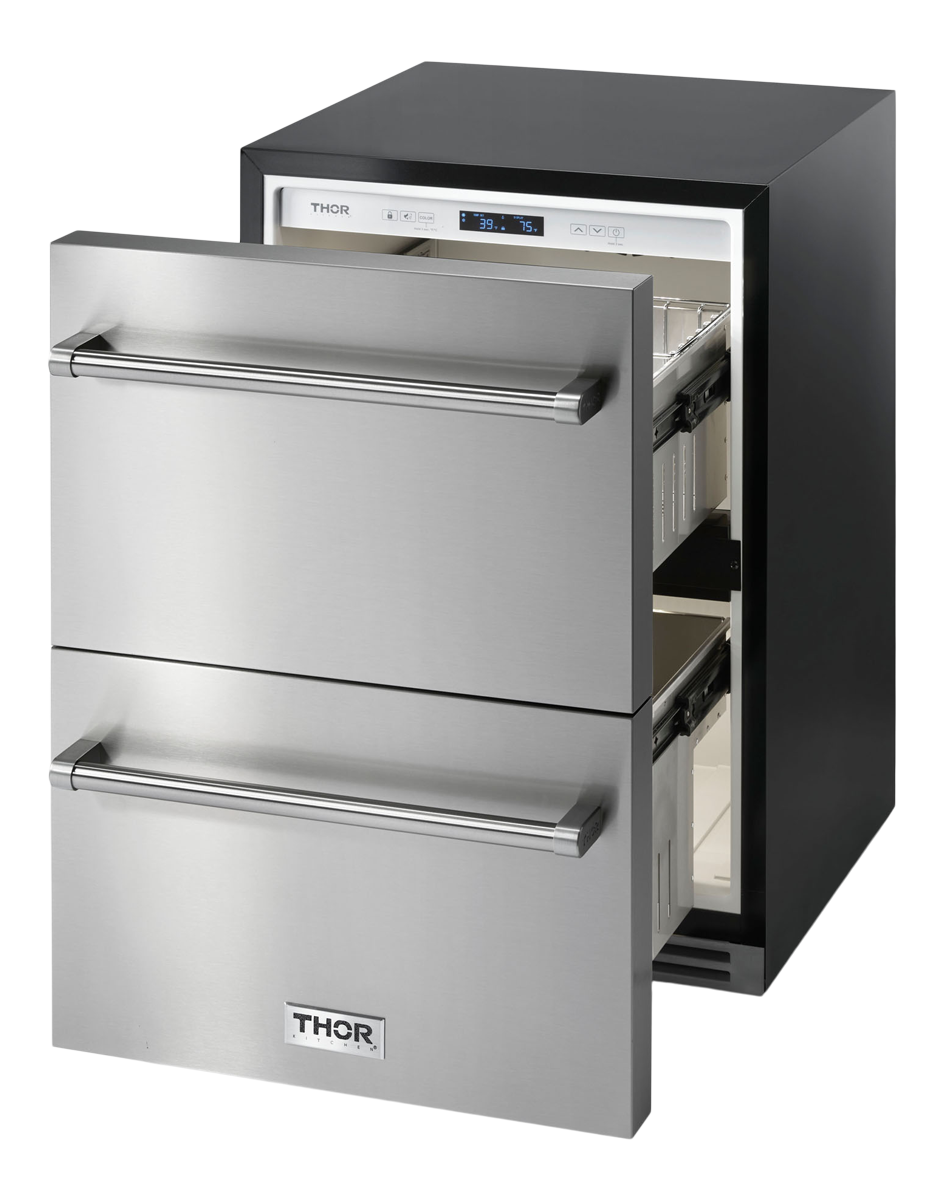 24 Inch Indoor Outdoor Refrigerator Drawer - Model TRF24U